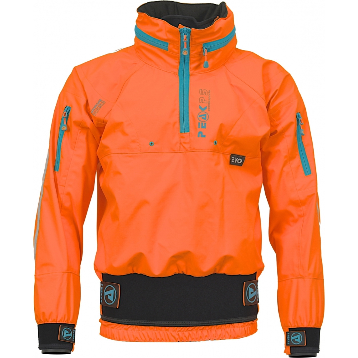 2026 Peak PS Hommes Aventure Double Evo Veste 26AD - Orange